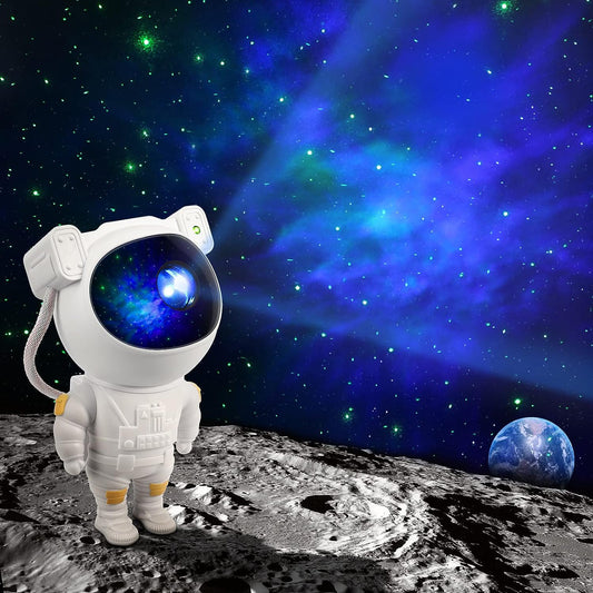 Robot Sky Space Stars Light Astronaut Galaxy Projector Night Lamp